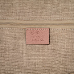 Small Dollar Calfskin GG Charm Dome Satchel