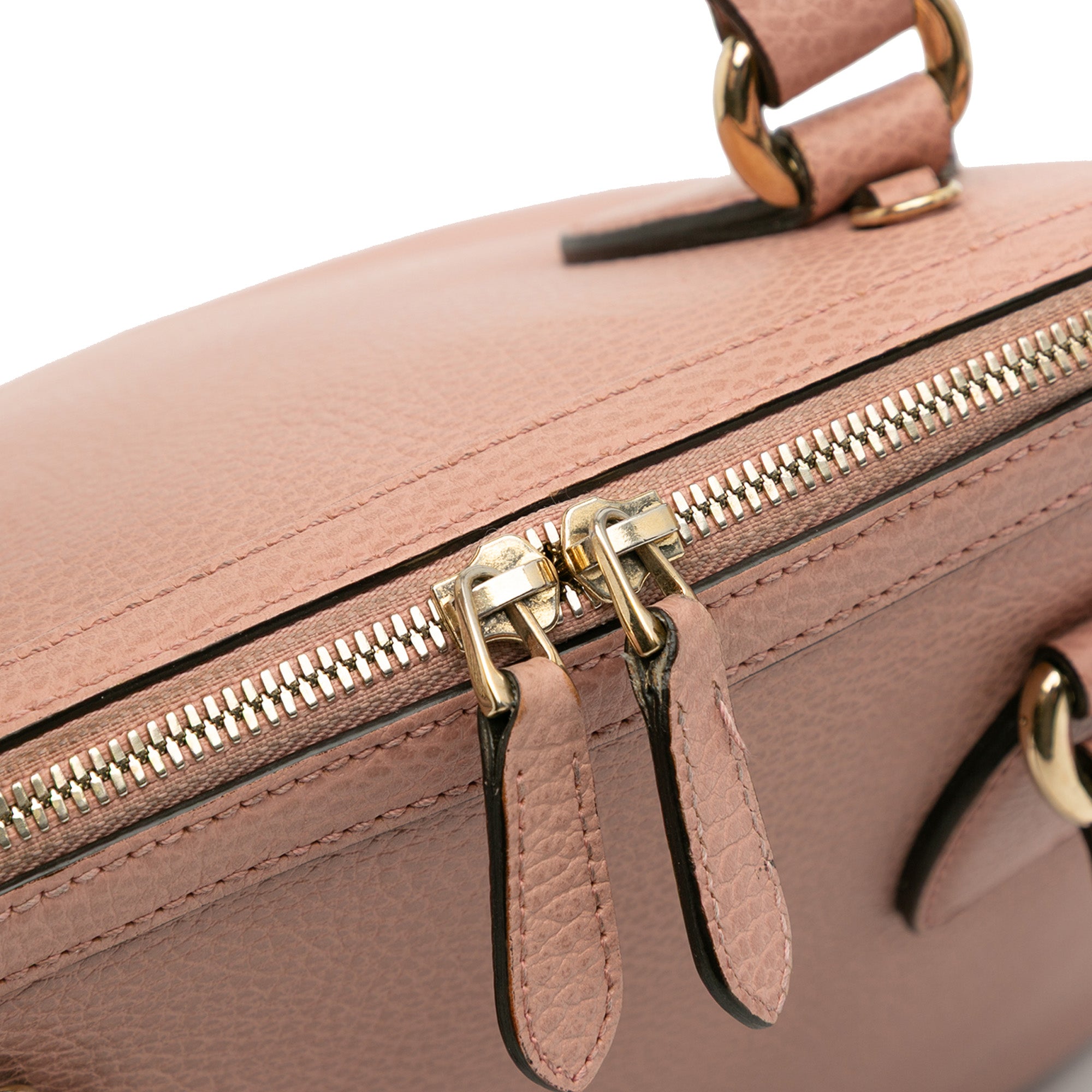 Small Dollar Calfskin GG Charm Dome Satchel