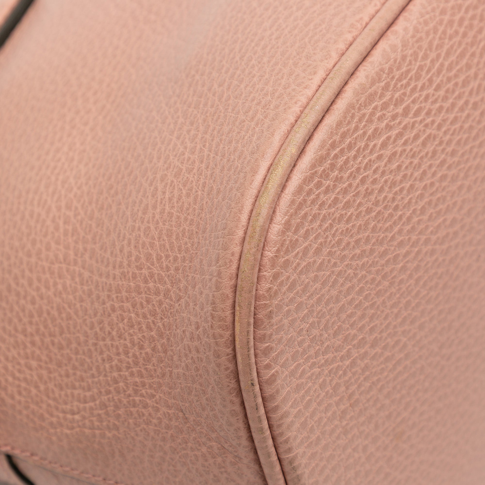 Small Dollar Calfskin GG Charm Dome Satchel