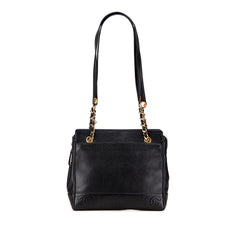 Triple CC Caviar Tote