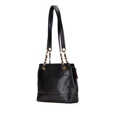 Triple CC Caviar Tote