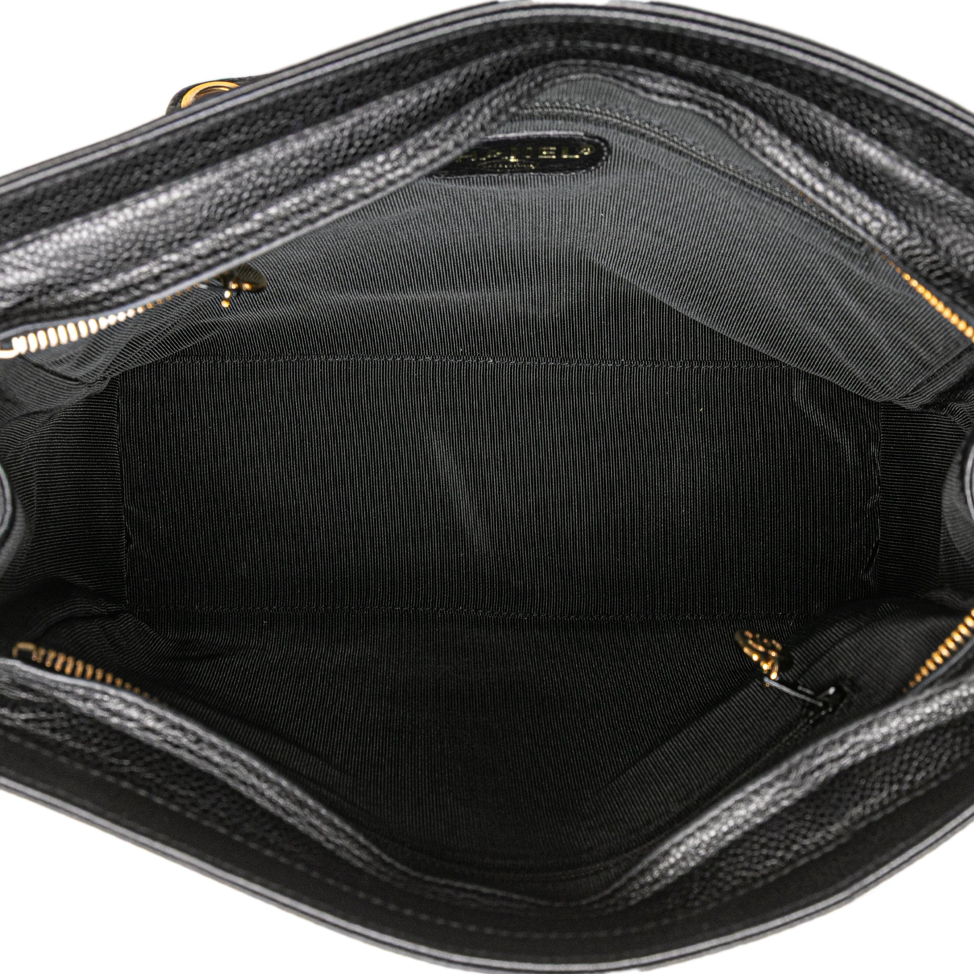 Triple CC Caviar Tote