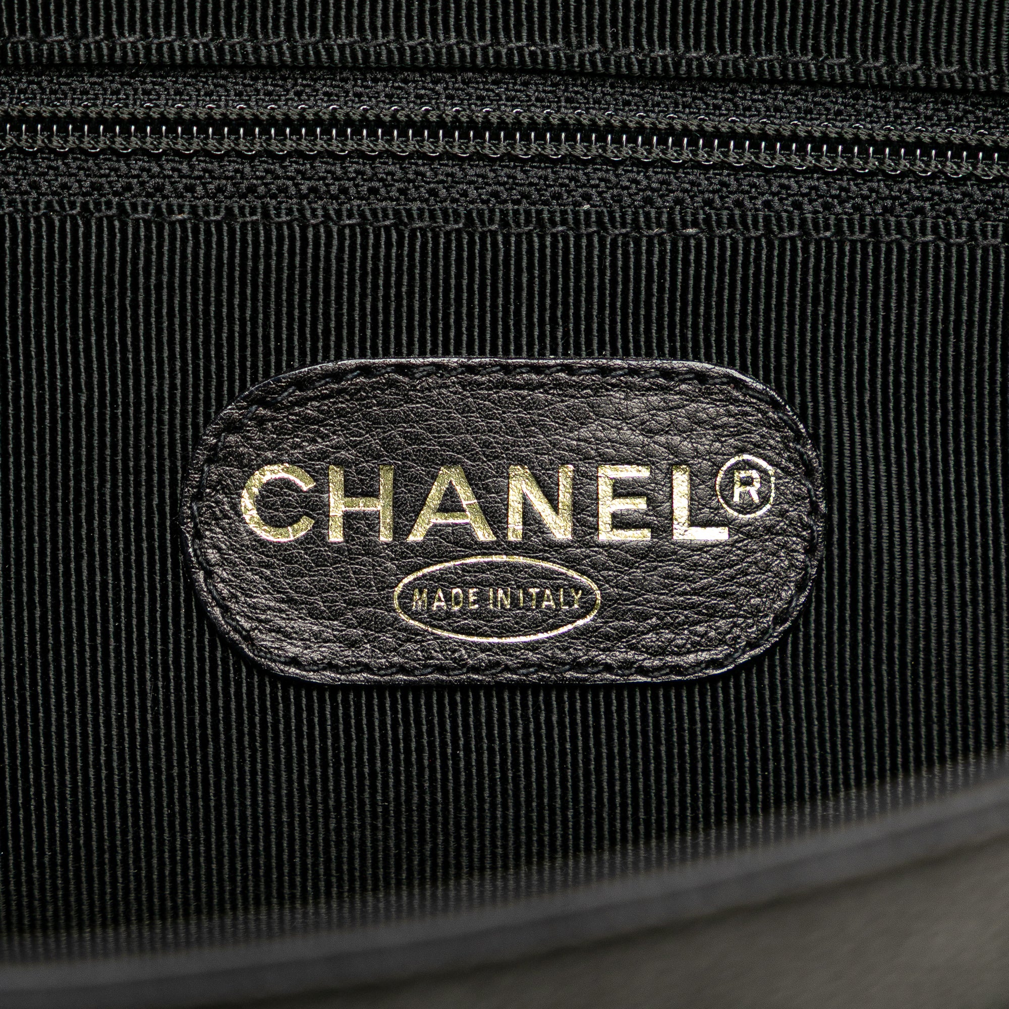 Triple CC Caviar Tote