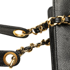 Triple CC Caviar Tote