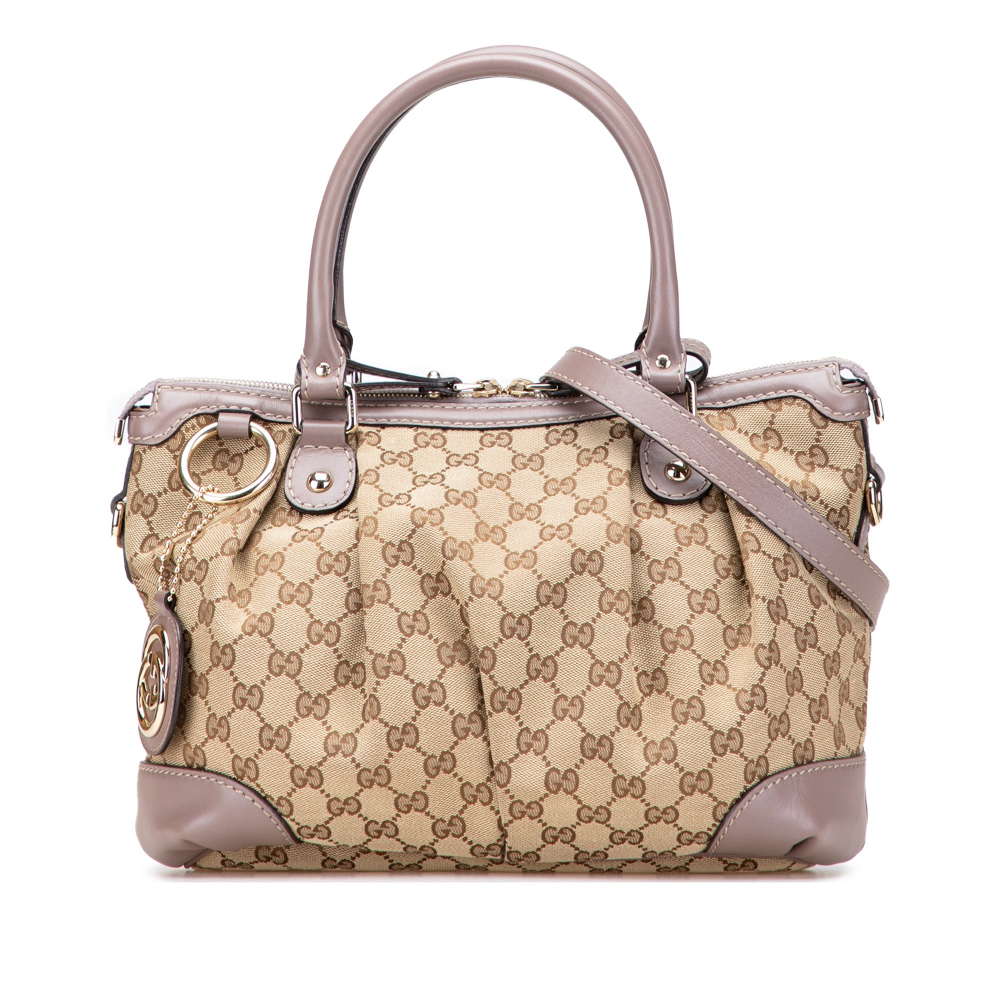 GG Canvas Sukey Satchel
