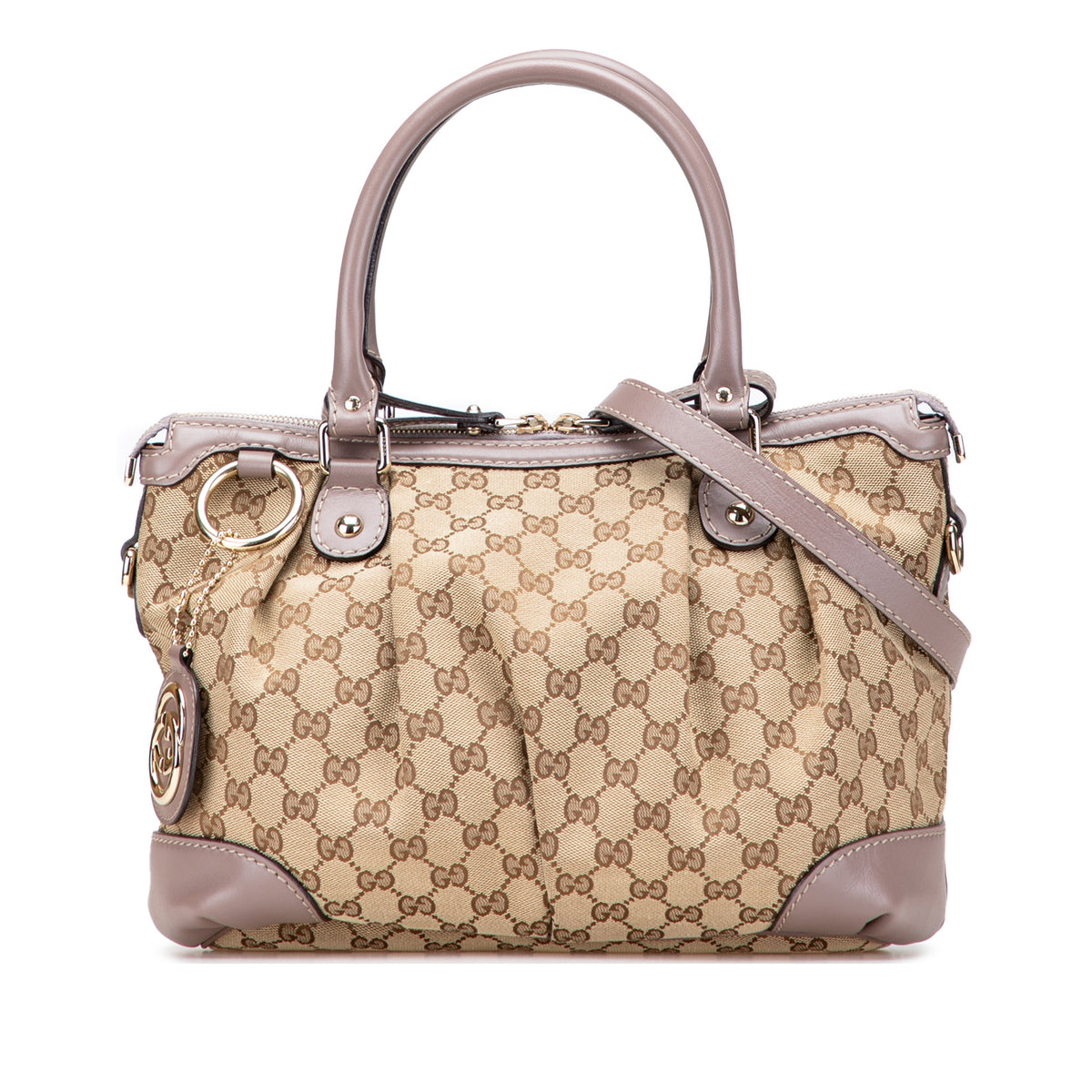 GG Canvas Sukey Satchel