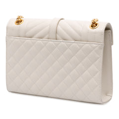 Medium Grain De Poudre Triquilt Monogram Envelope Bag