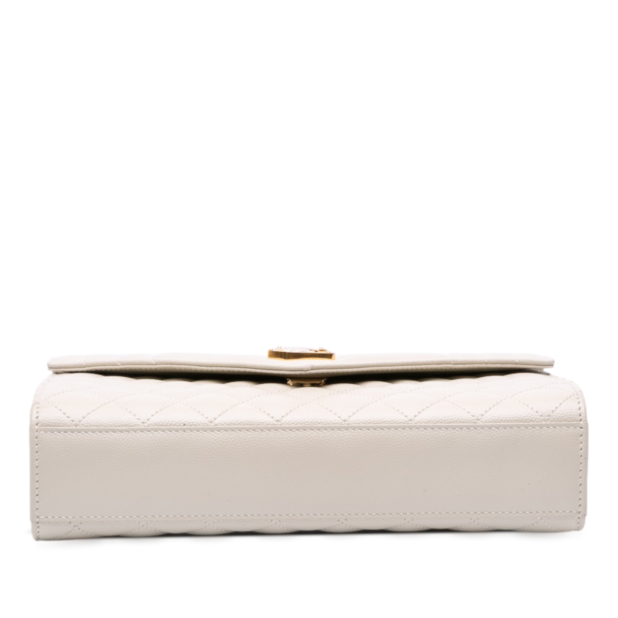 Medium Grain De Poudre Triquilt Monogram Envelope Bag