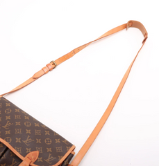 Louis Vuitton Sac Gibeciere Messenger Bag Monogram Canvas