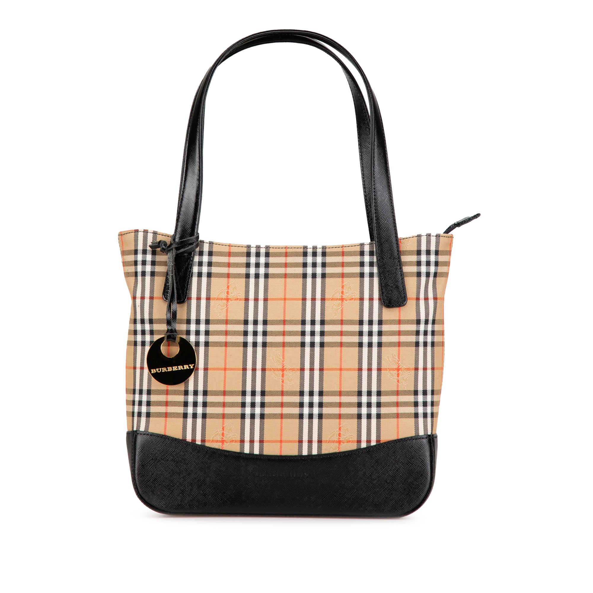 Haymarket Check Canvas Handbag