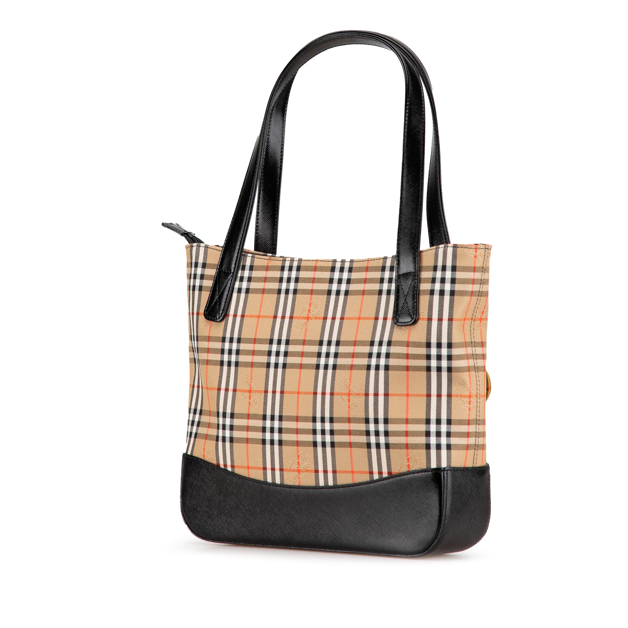 Haymarket Check Canvas Handbag