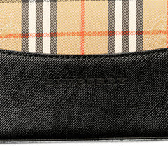 Haymarket Check Canvas Handbag