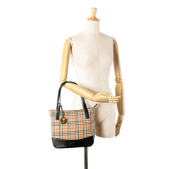 Haymarket Check Canvas Handbag