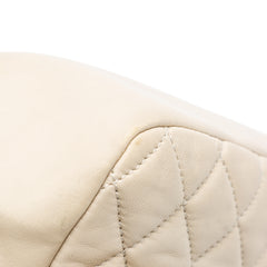 Jumbo Quilted Lambskin Coco Rain Flap