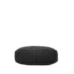 FF Zebra Print Canvas Shoulder Bag