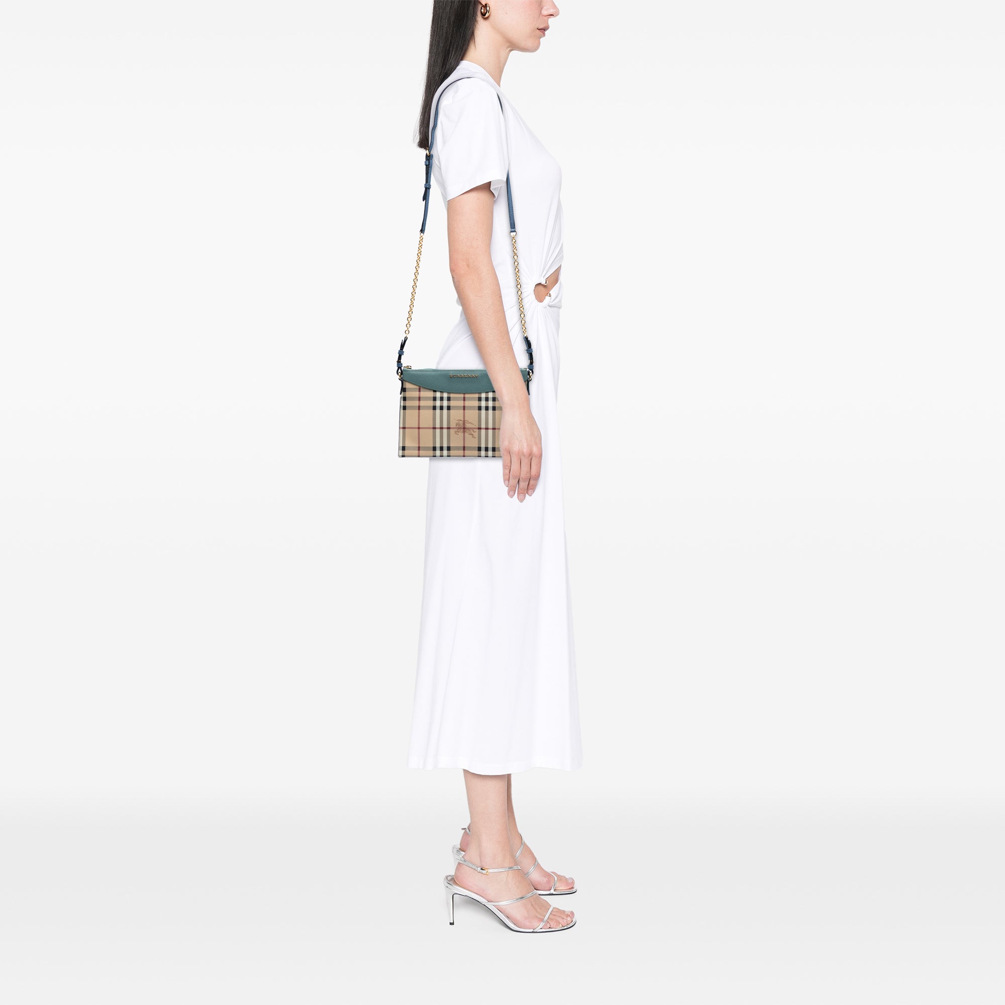 Haymarket Check Canvas Peyton Crossbody