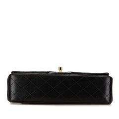 Medium Classic Lambskin Double Flap