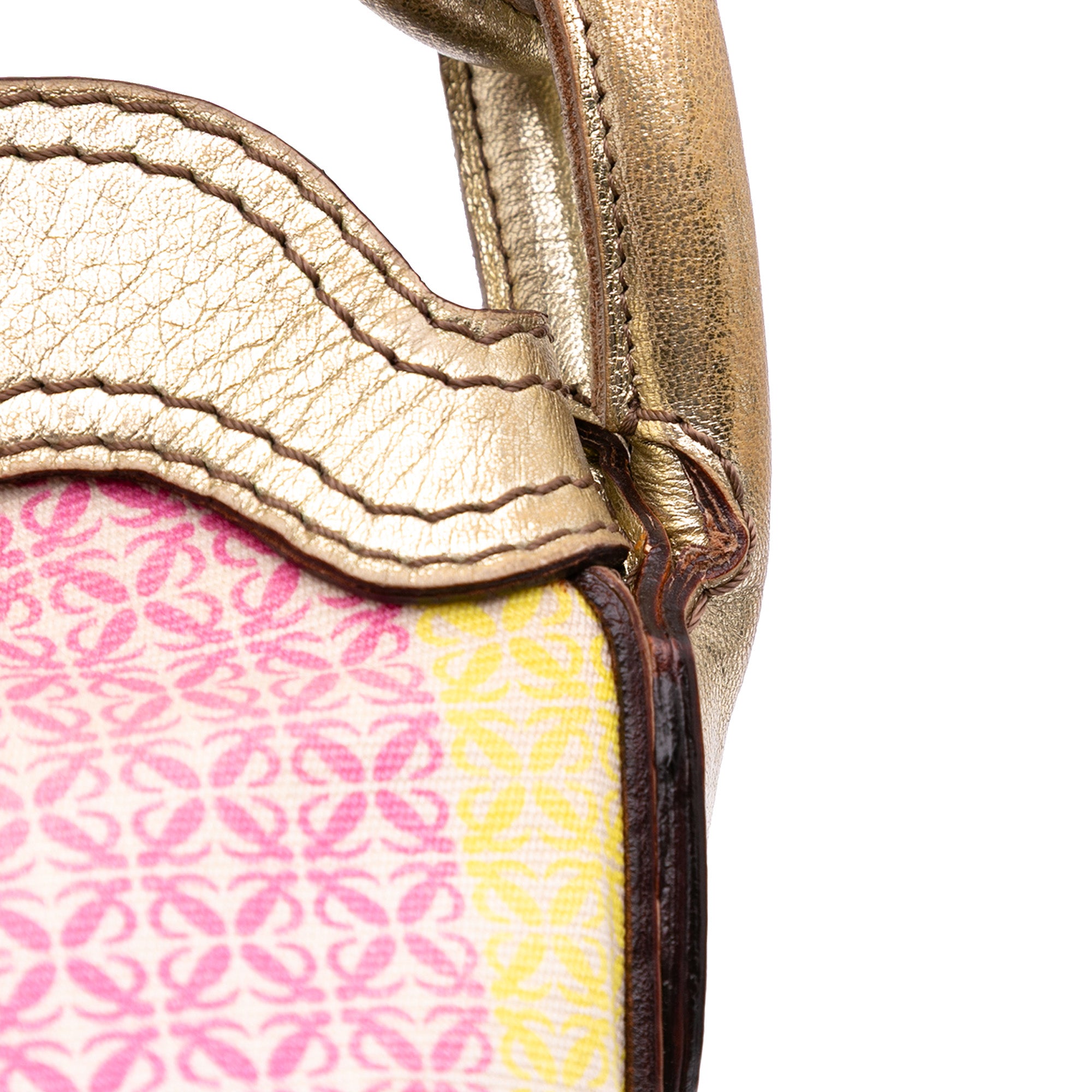 Anagram Canvas New Road Shoulder Bag