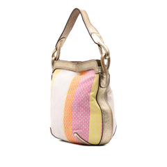 Anagram Canvas New Road Shoulder Bag