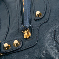 Mini Lambskin Motocross Classic City Satchel