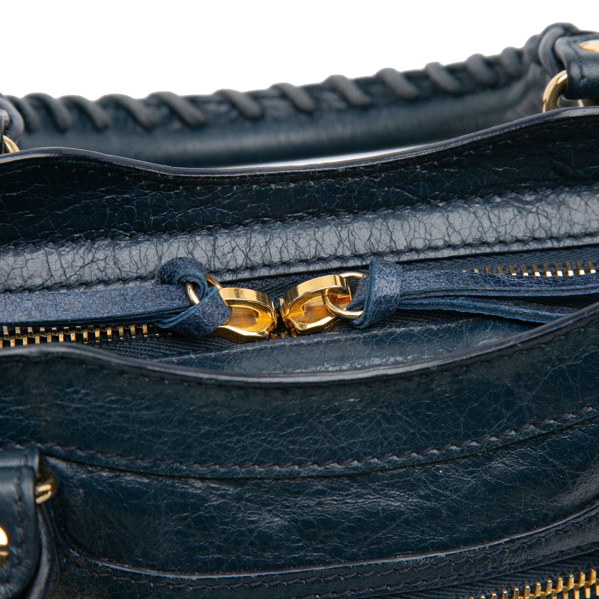 Mini Lambskin Motocross Classic City Satchel