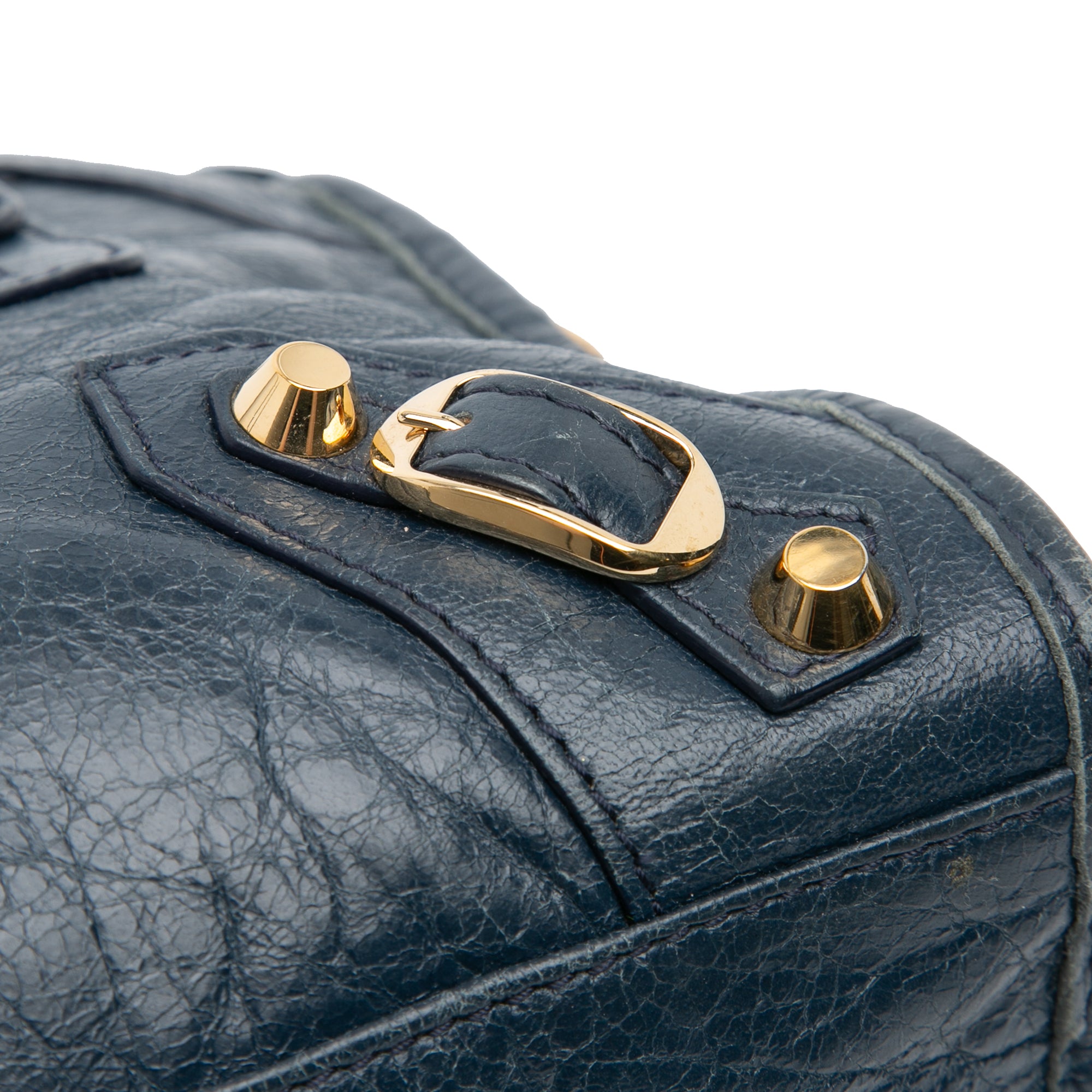Mini Lambskin Motocross Classic City Satchel
