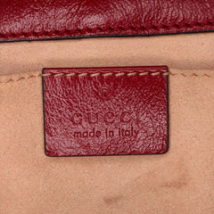 Mini GG Marmont Matelasse Canvas Flap Crossbody