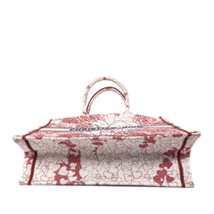 Large D-Royaume d'Amour Embroidered Book Tote_7