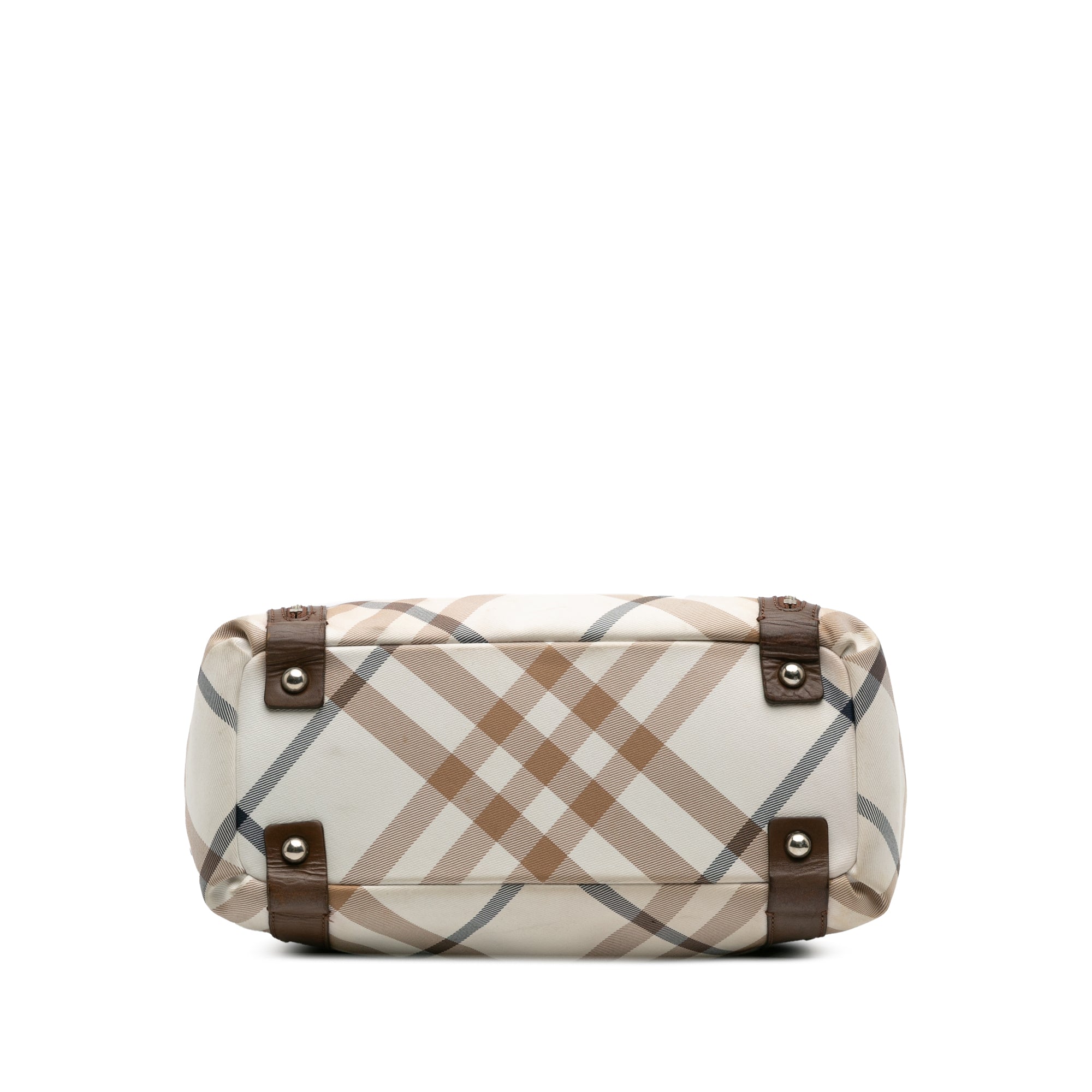Supernova Check Canvas Tote