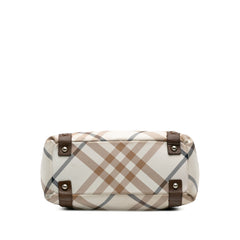 Supernova Check Canvas Tote