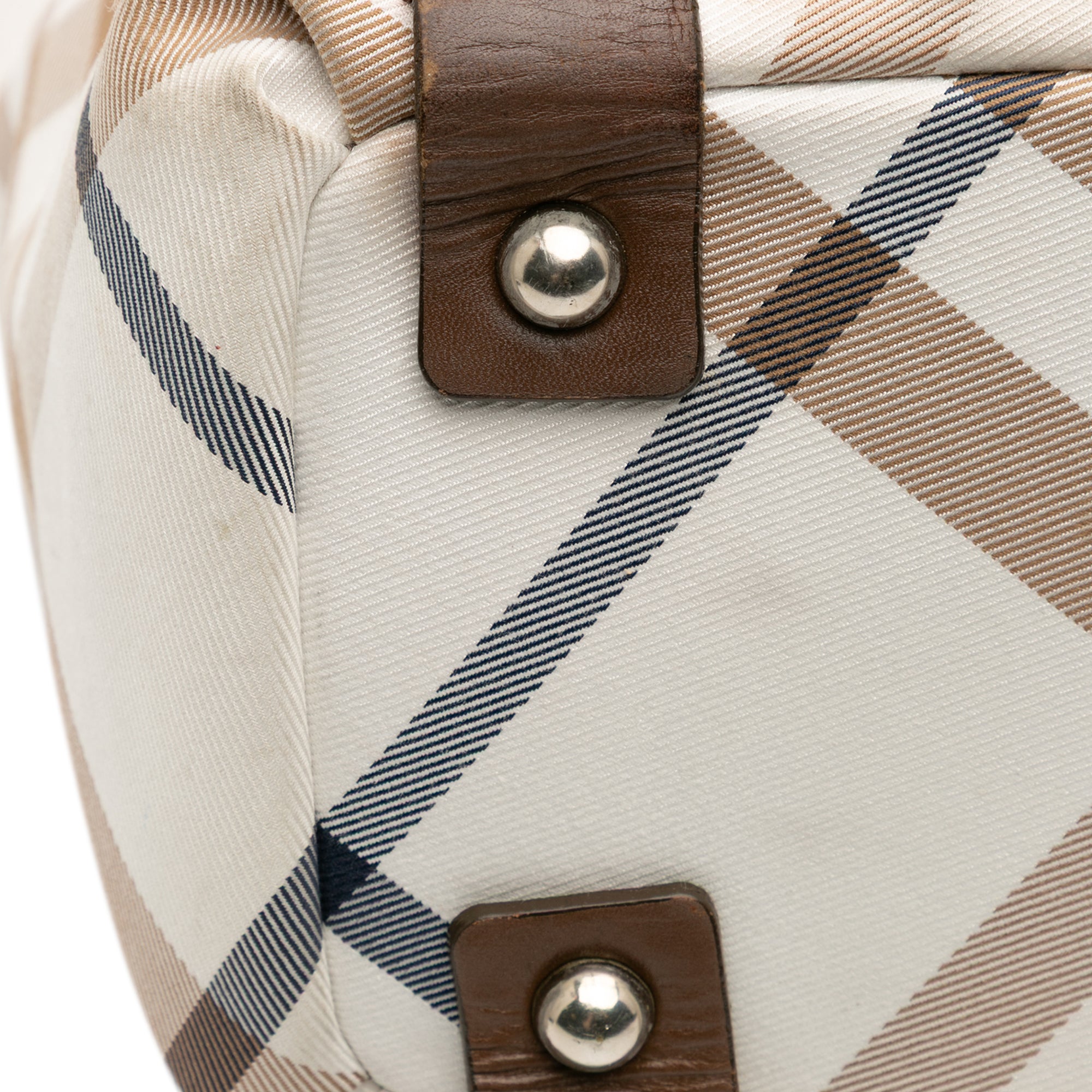 Supernova Check Canvas Tote