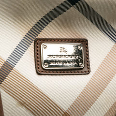 Supernova Check Canvas Tote