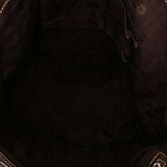 Medium GG Canvas Web Match Ball Tote