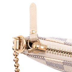 Damier Azur Trunks Labels Pochette Milla MM
