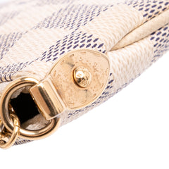 Damier Azur Trunks Labels Pochette Milla MM