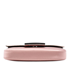 Silk Baguette Phone Pouch Satchel