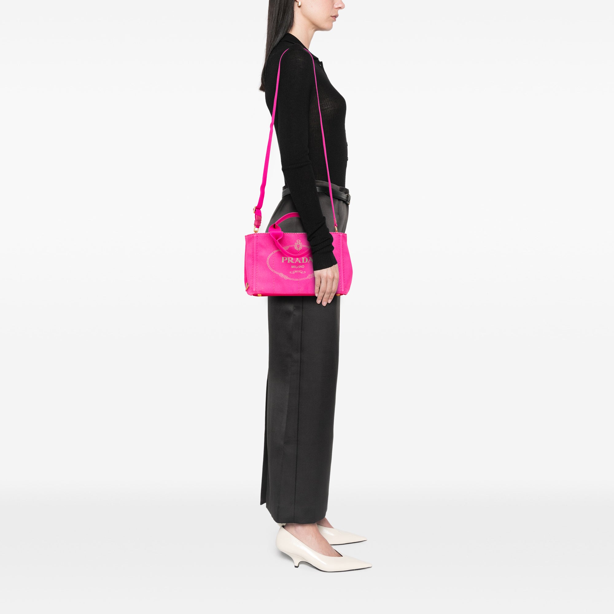 Small Canvas Canapa Logo Satchel