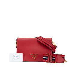 Vitello Daino Flap Crossbody