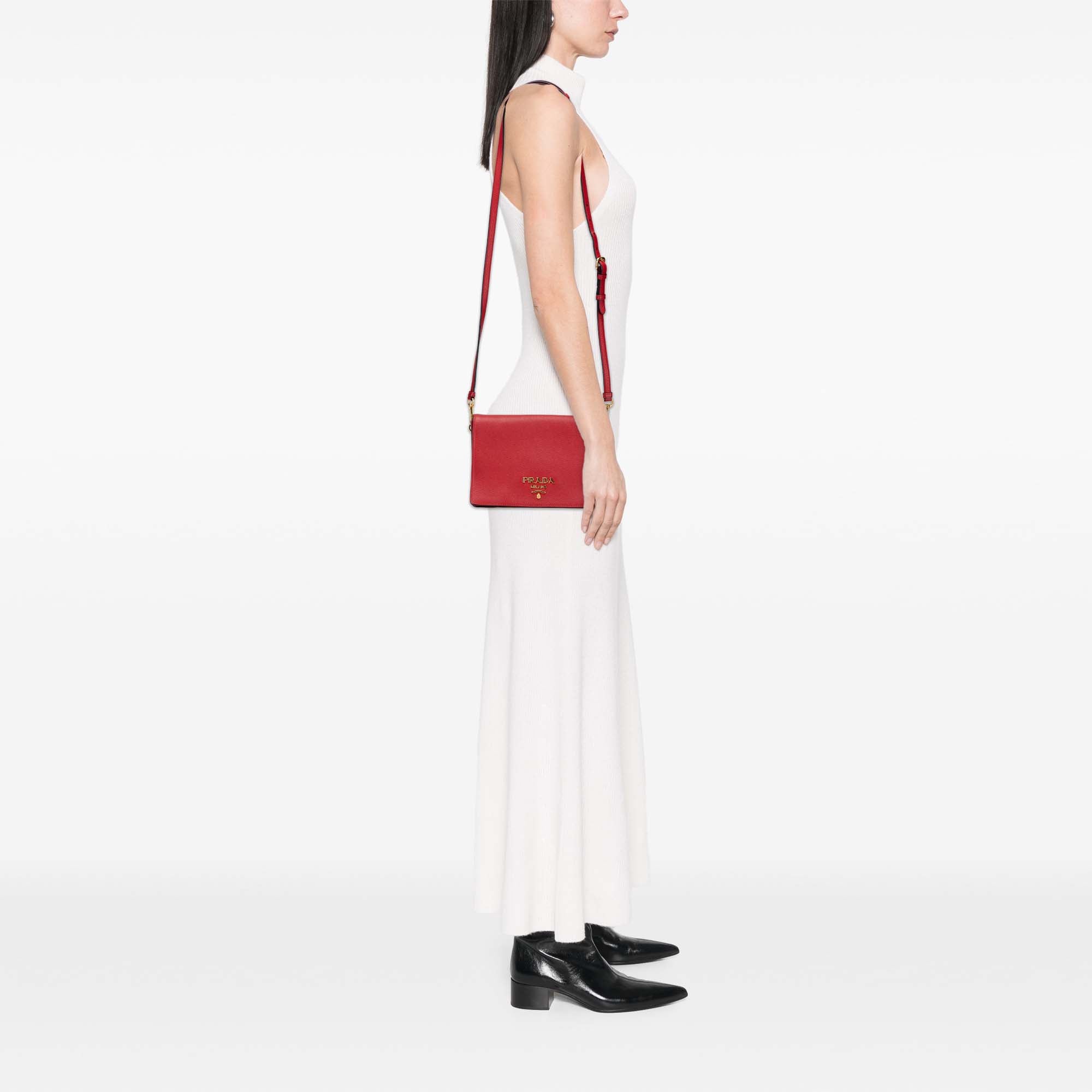 Vitello Daino Flap Crossbody