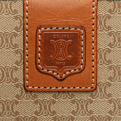 Macadam Coated Canvas Clutch