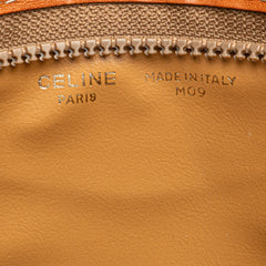 Macadam Coated Canvas Clutch