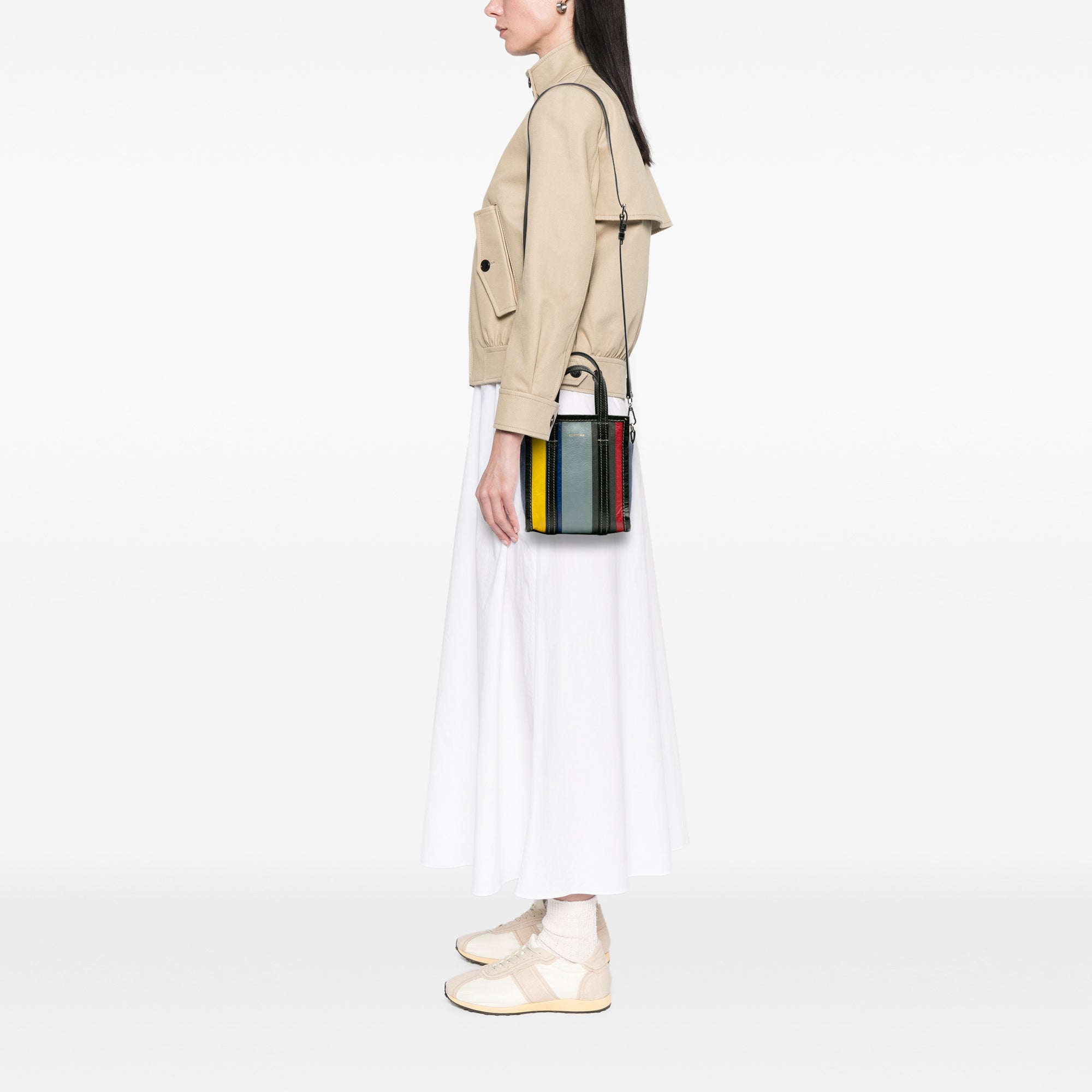 XXS Calfskin Bazar Shopper Satchel