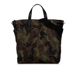 Tessuto Camouflage Satchel