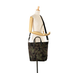 Tessuto Camouflage Satchel