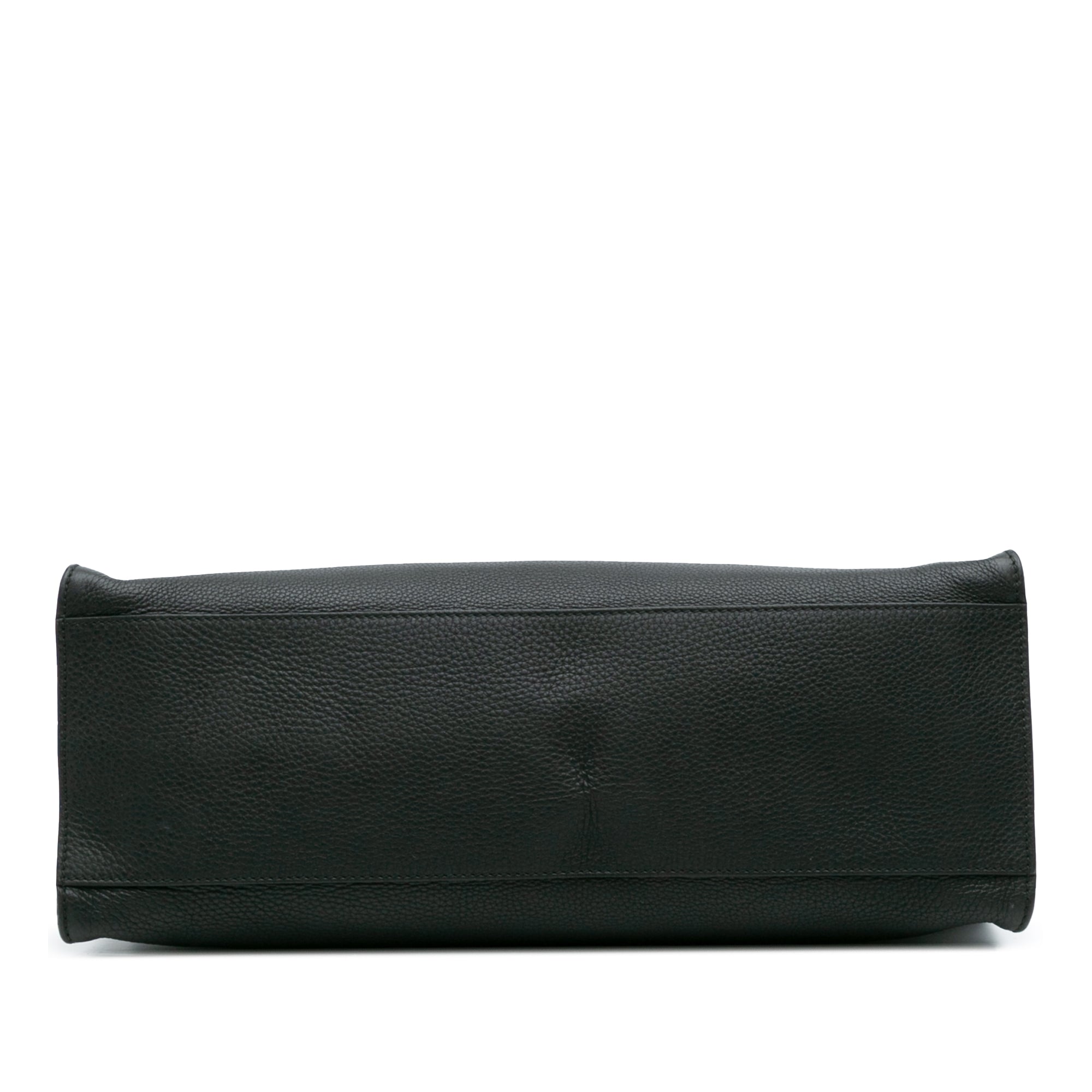 Medium Calfskin Bamboo Daily Shopper Satchel