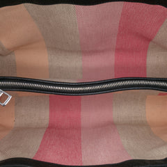 Medium Calfskin Bamboo Daily Shopper Satchel