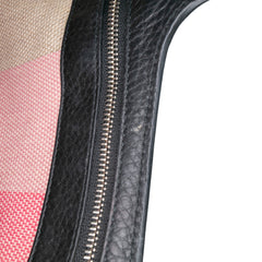 Medium Calfskin Bamboo Daily Shopper Satchel