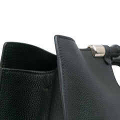 Medium Calfskin Bamboo Daily Shopper Satchel