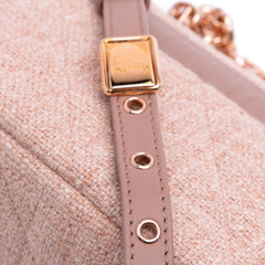 Small Tweed Macrocannage Caro Bag