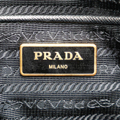Large Saffiano Lux Galleria Double Zip Tote